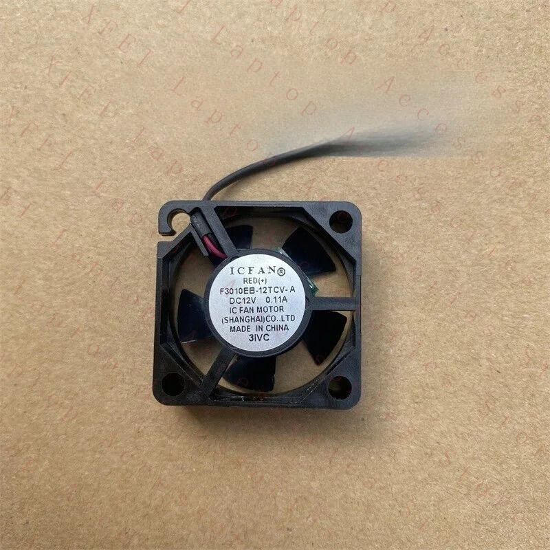 C ICFAN 팬F3010EB-12TCV-A DC12V 0.11A 3010 3CM 2선 냉각팬 xnl