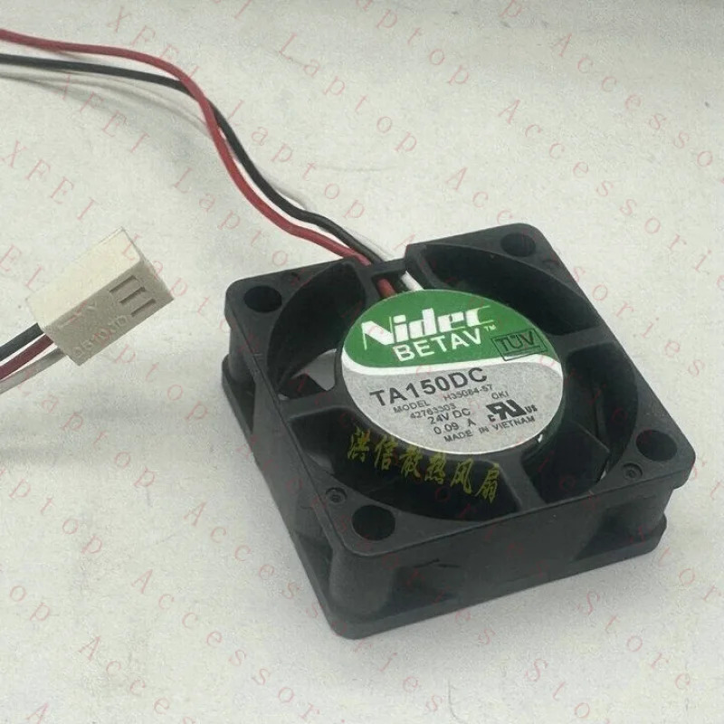 C 팬 H35084-57 DC24V 0.09A 40x15mm 3선 냉각팬