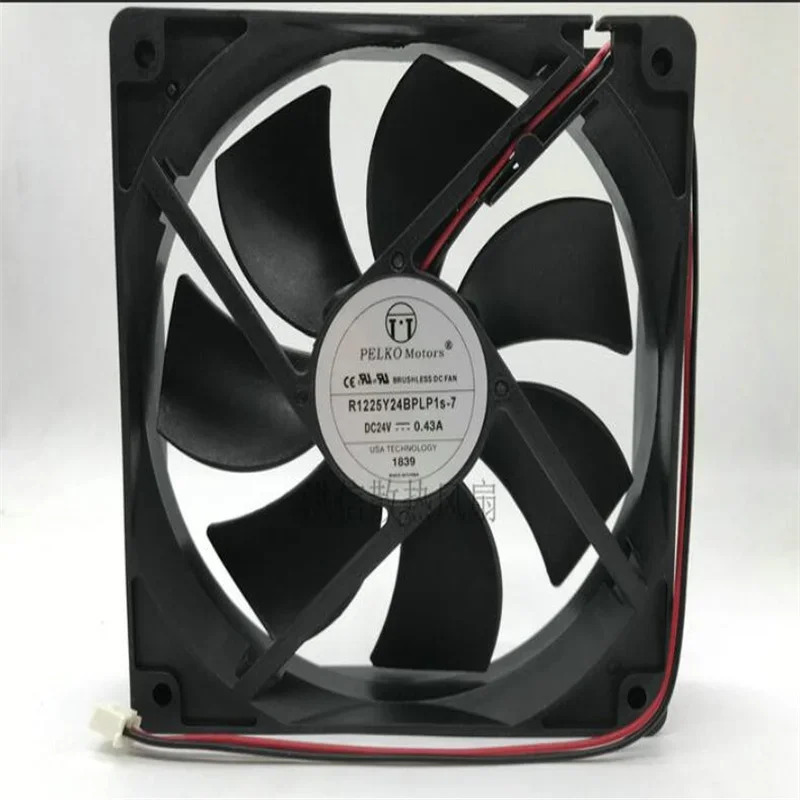 JFG R1225Y24BPLP1s-7 24V 0.43A 12CM 1이선식 냉각팬