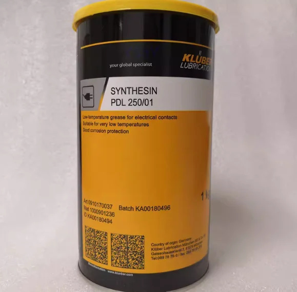 Kluber PDL250/01 윤활 스핀들 베어링1KG SYNTHESIN PDL 250/01 저온노출되는 전기 접점용