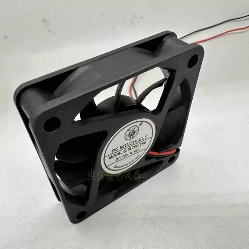 C SHBC 팬 SHBC0612HB DC12V 0.18A 6015 60x15MM 2선 냉각팬