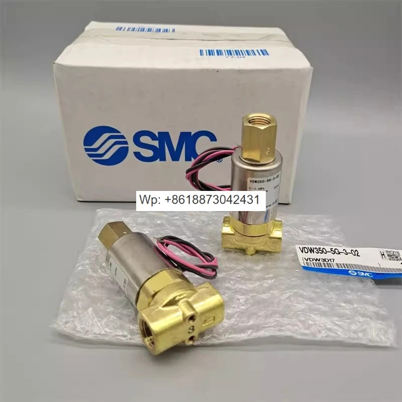 오리지널 솔레노이드 밸브 VDW350-5G-3-02 VDW350-5G-3-01 VDW250-5G-2-01 1PCS
