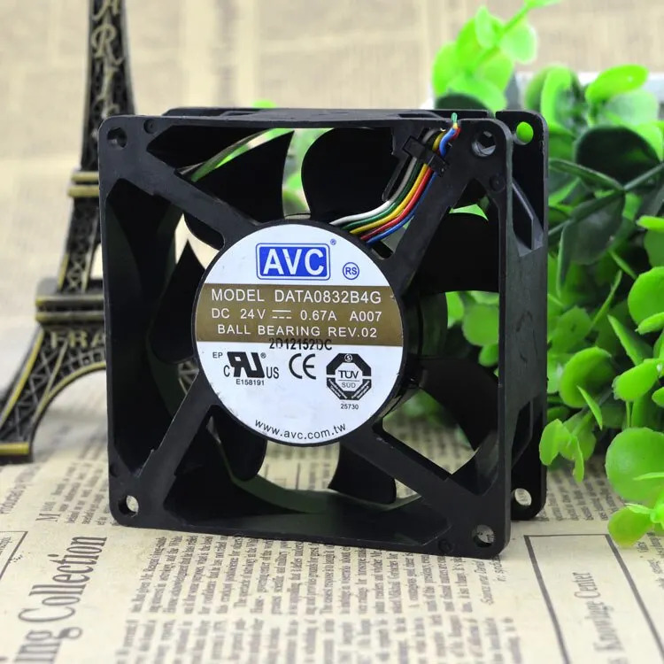C Data0832b4g 8032 24V 0.67a 8cm/cm 이볼 인버터 팬