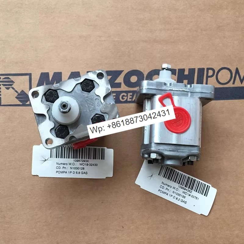 오리지널 MARZOCCHI 기어 펌프 1PD1.6 2 2.5 3.3 4.2 5.8 6.7 7.5 9.2GAS 1PCS