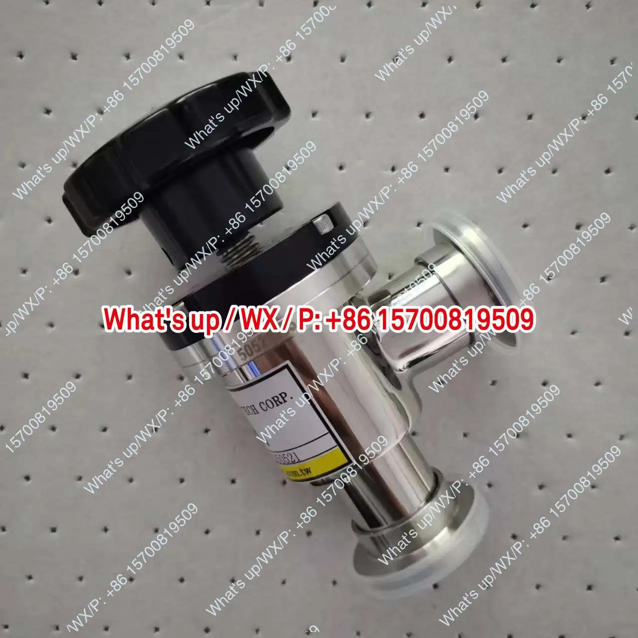 B-KF25-M B-KF40-M 매뉴얼 B-KF16-M 진공 플래퍼 앵글 밸브 B-KF50-M