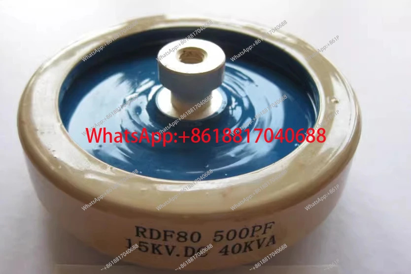 RDF80 500PF 15KV. DC 40KVA 75KVA 고주파 기계 고전압 세라믹 커패시터