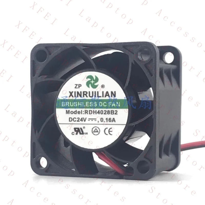 C RDH4028B2 4028 4CM DC24V 0.16A 인버터 케이스 냉각팬