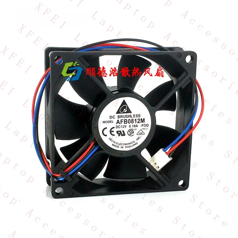 C AFB0812M 8025 12V 0.18A팬 80 x 25MM 8CM