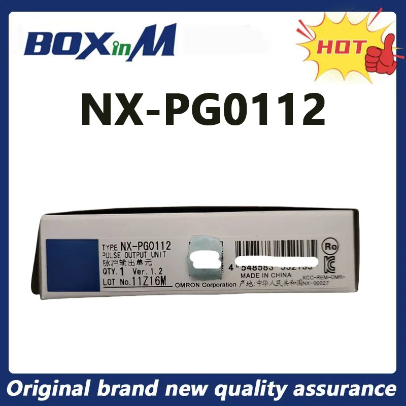 오리지널 NX-PG0112 PLC 모듈 펄스 출력 장치
