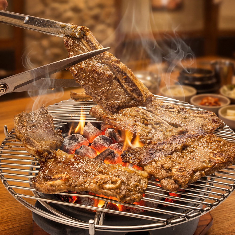 억수로갈비 수원식 양념 LA갈비 (화학조미료 대신 자연재료양념) 400g, 5개 - 상세 이미지 3