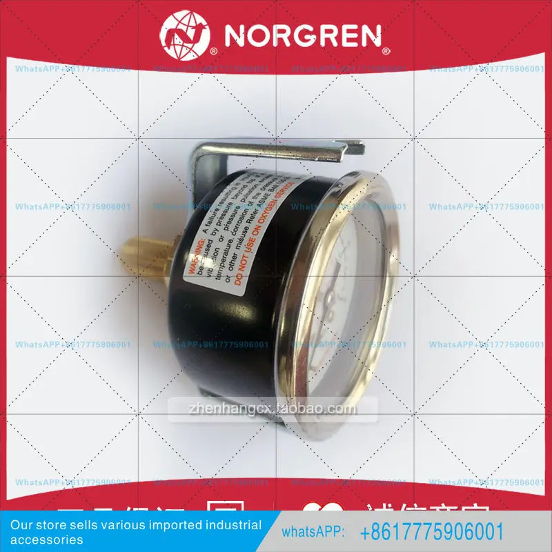 18-015-857 압력 게이지 NORGREN 18-013-857 클램프 로드가 표면형 10바 고정형 50mm