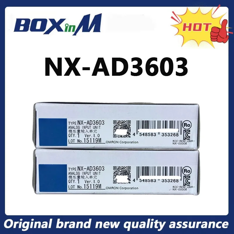 오리지널 NX-AD3603 PLC 아날로그 모듈
