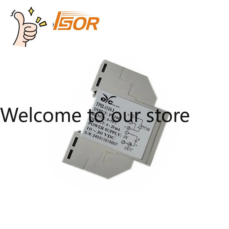 대만 EYC 온도 트랜스미터 TP02-1110-3 PT100 입력 0-50도 4-20MA