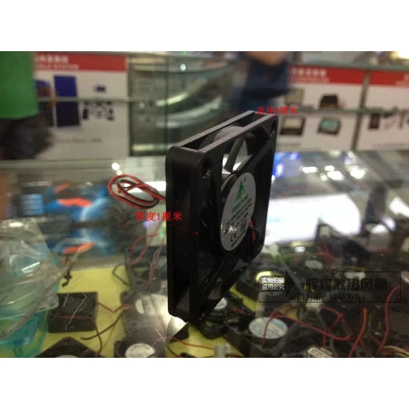 JFG FONSONING FSY61S24L 6010 24V 0.10A 6cm 2선 주파수 변환기 냉각팬
