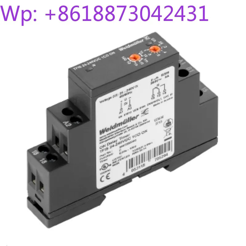 Weidmller 타임 릴레이 TFIS 24-240VUC 1CO ON 2697280000