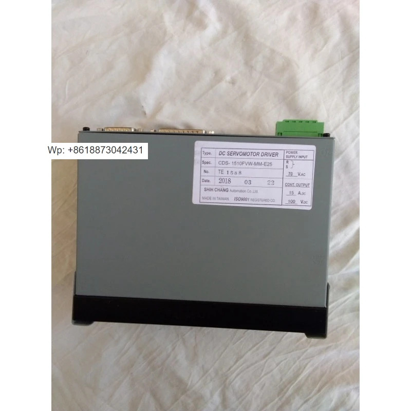 CDS-1510FVW-MM-E25 AC 서보 드라이버 SHIH CHANG Shizhang 컨트롤러