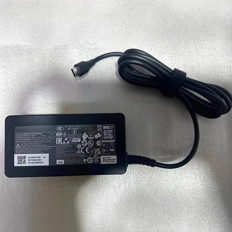 Acer 20.0V 5.0A 100.0W USB TYPE-C 충전 어댑터A22-100P2A