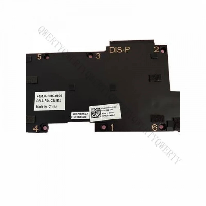 Crfor Dell XPS 17 9700 9710 P5750 N18P XGPU 냉각 방열판 0CN8DJ