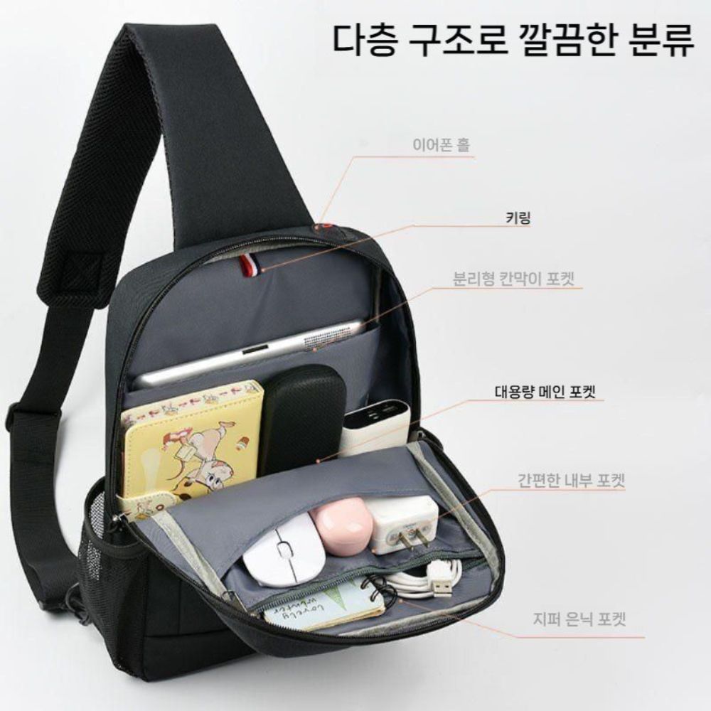 갤럭시북6 프로 울트라 가방 크로스 숄더 백 14인치 배낭 백팩 - 상세 이미지 2