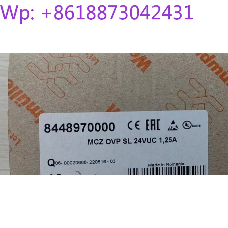 Weidmller 서지 보호기 MCZ OVP SL 24VUC 1.25A 8448970000