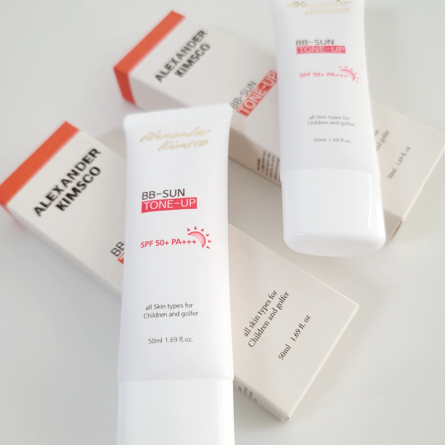 알렉산더킴스코 BB선 톤업 SPF50+ PA+++ 50ml 비비 선크림 썬크림 - 상세 이미지 5