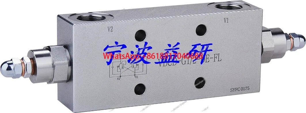 튜브형 릴리프 밸브 유압식 수동 조절식 단방향 압력 VMP-G3/8-G