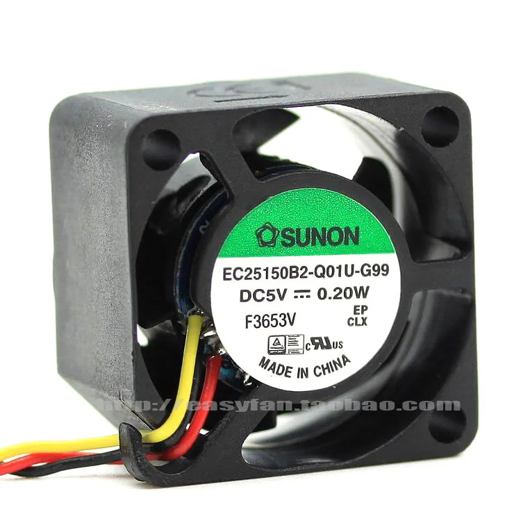 JFG For SUNON EC25150B2-Q01U-G99 5V-0.20W 2515 마이크로 냉각팬