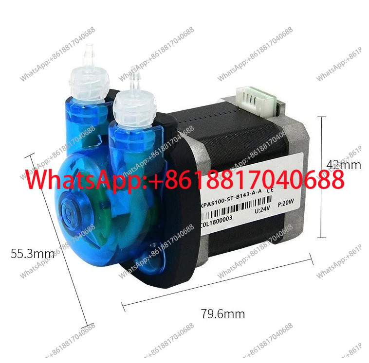 KPAS100-ST-B143/B163/B193 24V 소형 스테퍼 모터 마이크로 저유량 연동 펌프