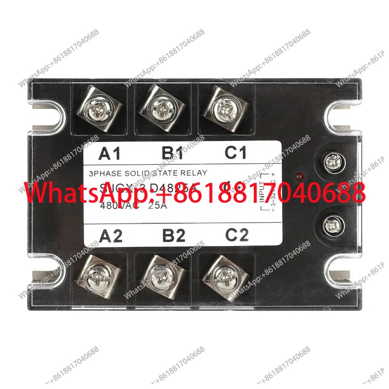 3상 솔리드 스테이트 릴레이 SSR/SJGX-3 D48 40A DC 제어 AC 60A
