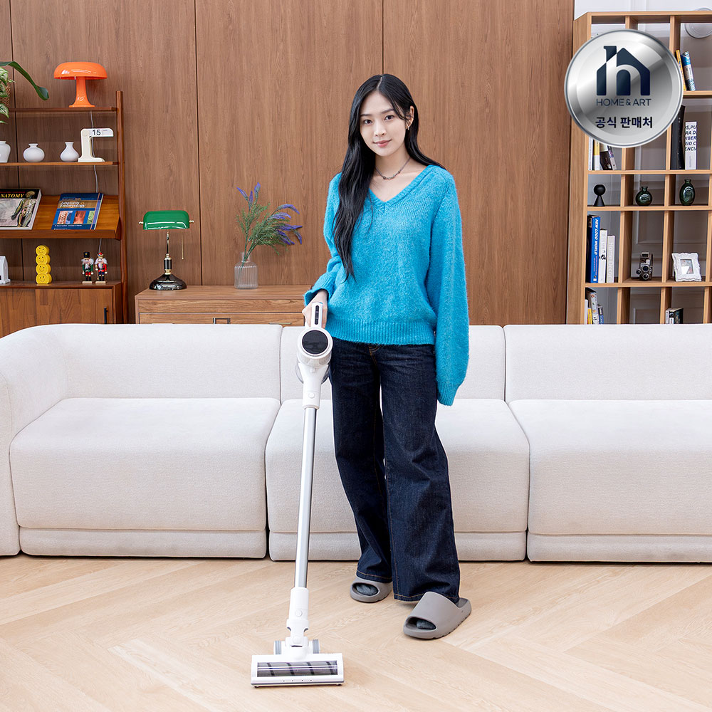 에이스전자 홈앤아트 무선청소기 흡입 물걸레 겸용 코지 인버터모터 핸디 원룸 가벼운 청소기 제품 이미지