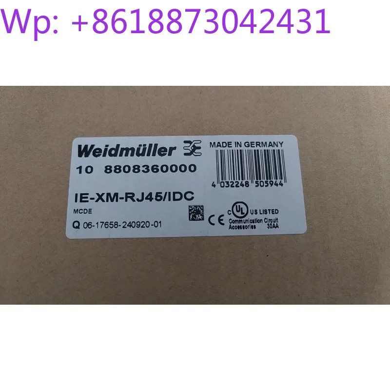 오리지널 커넥터 IE-XM-RJ45/IDC 8808360000