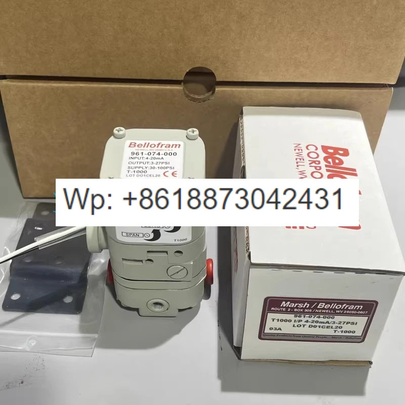 벨로프램 T1000 전기 변환기 비례 밸브 961-074-000