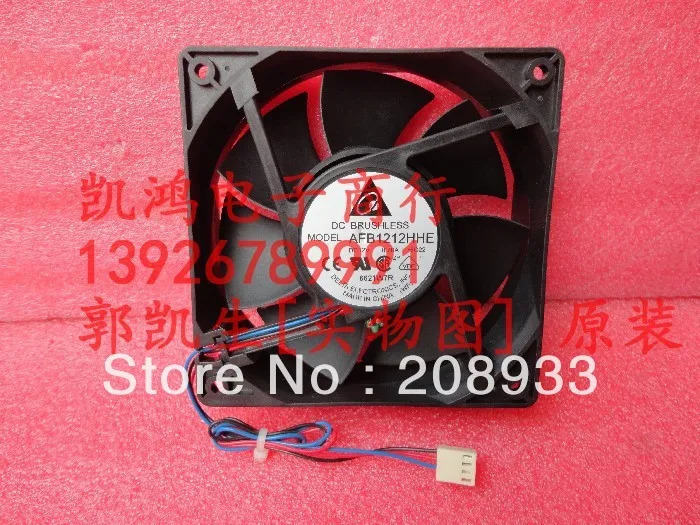 Delta AFB1212HHE 12V 0.70A 12CM 120383선온도 제어 팬