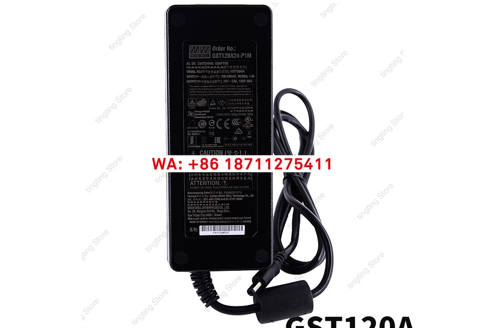 GST120A A12/A15/A20/A24/A48 스위칭 전원공급장치 R7B 어댑터 P1M 12V24V GS