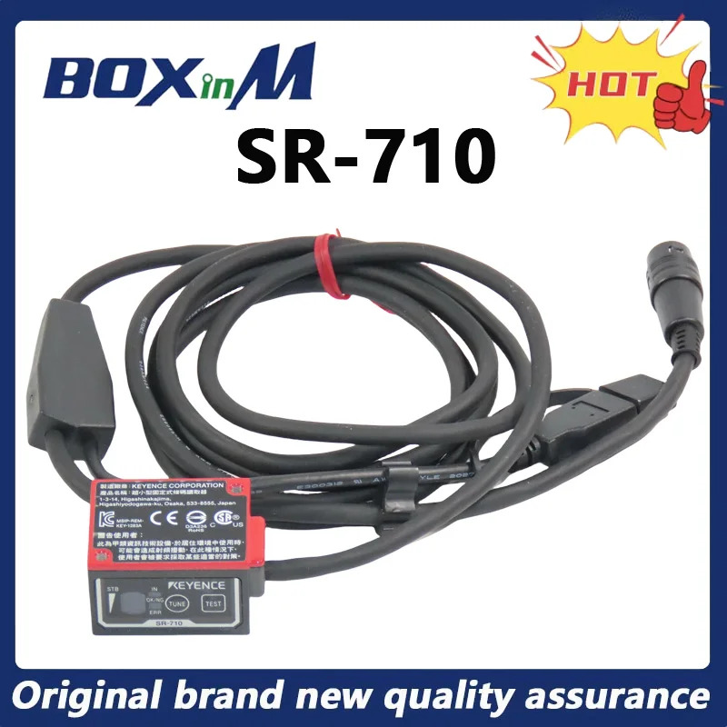 오리지널 KEYENCE SR-710 바코드 QR 코드 리더기