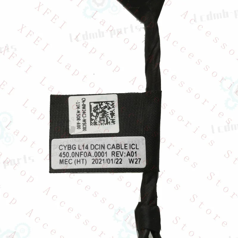 C Dell Latitude 3420 3520 E3420 E3520 CYBGL14 DC IN 케이블 전원 잭 0WJ4CJ새
