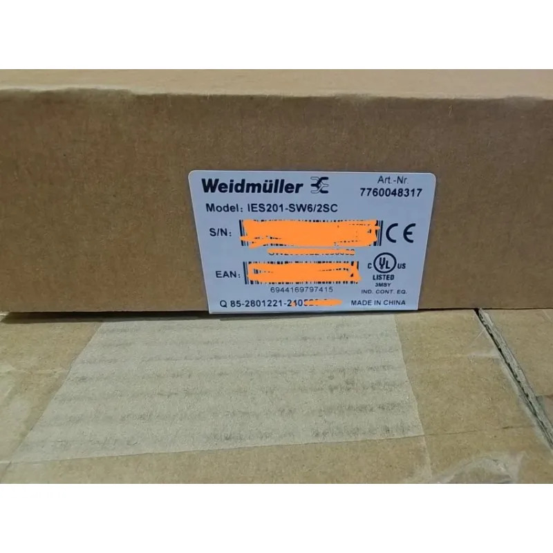 Weidmller 산업이더넷 스위치 IES201 SW6/2SC 7760048317