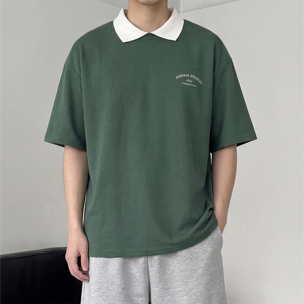 남자카라티 쿨티셔츠 - 상품 이미지
