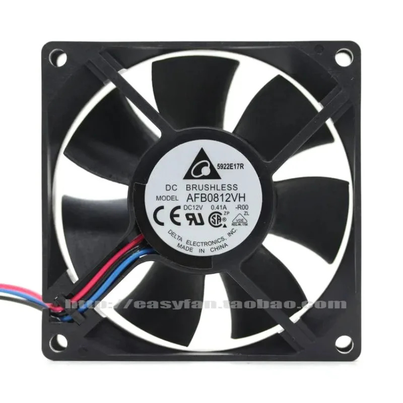 델타 AFB0812VH 8025 12V 0.41A 8CM 냉각팬JFG