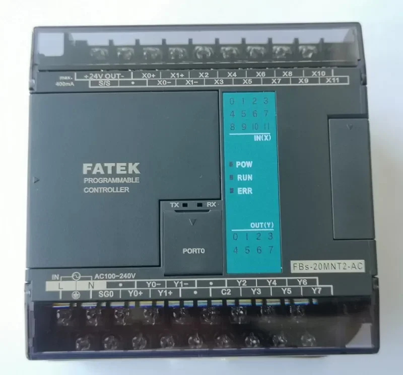 2025.4FATEK FBS-20MNT2-AC PLC Io 프로그래머블 컨트롤러 32MNR244mntlogic