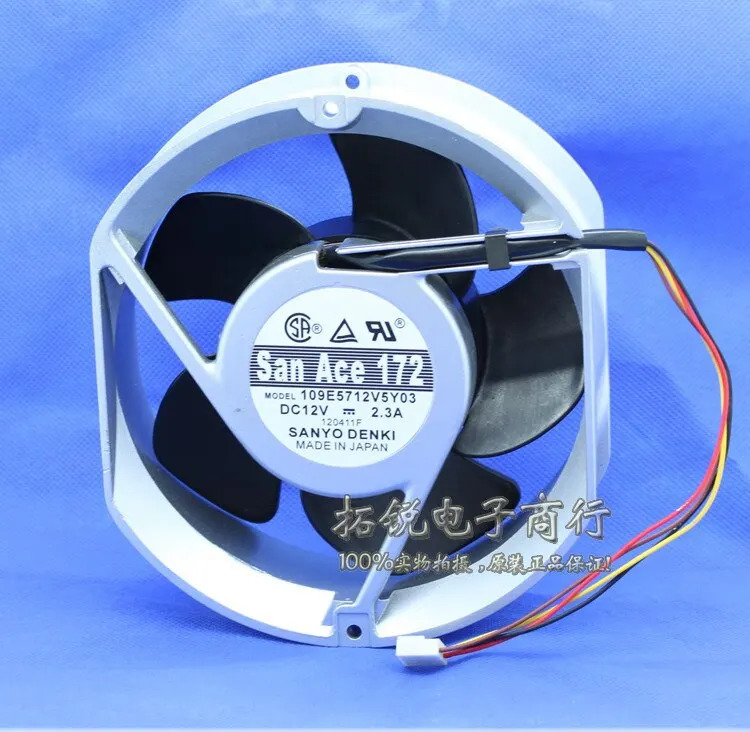 109e5712v5y0312v 2.3A 지원 PWM 이볼 팬