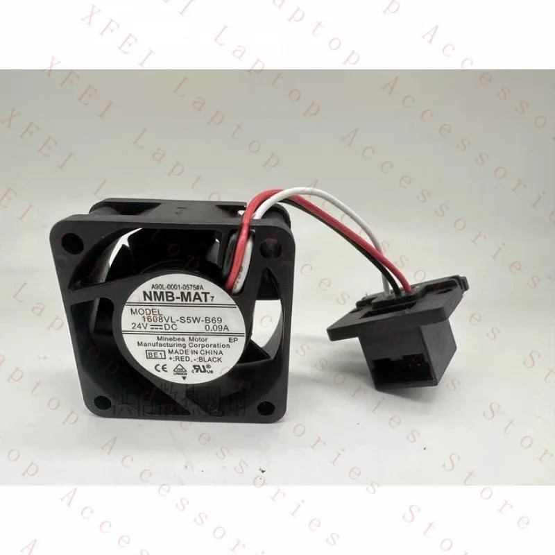 C NMB-MAT 팬A90L-0001-0575 A 1608VL-S5W-B69 24V 0.09A 4020 4CM 3선