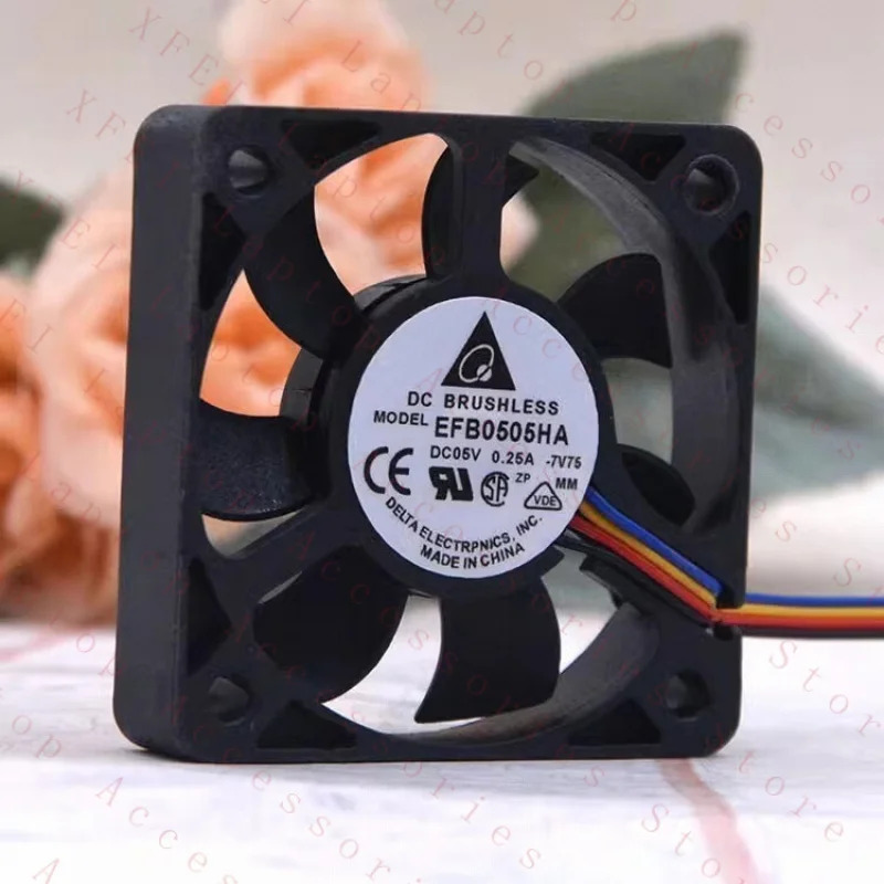 C EFB0505HA DC5V 0.25A 5010 5cm 4선 PWM 냉각팬