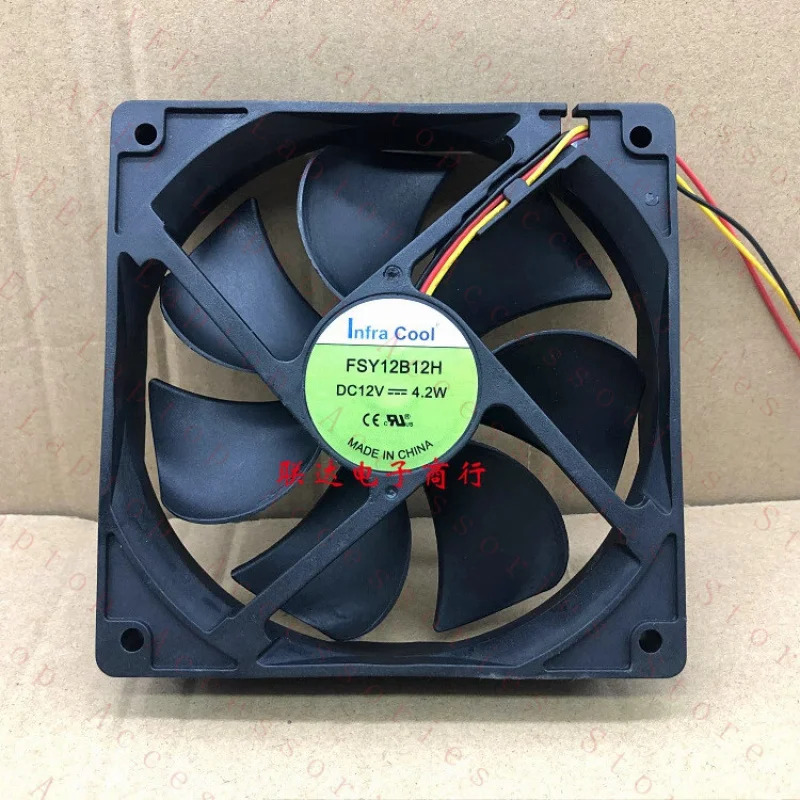 F FSY12B12H DC12V 4.2W 12cm 13선 냉각팬 E10