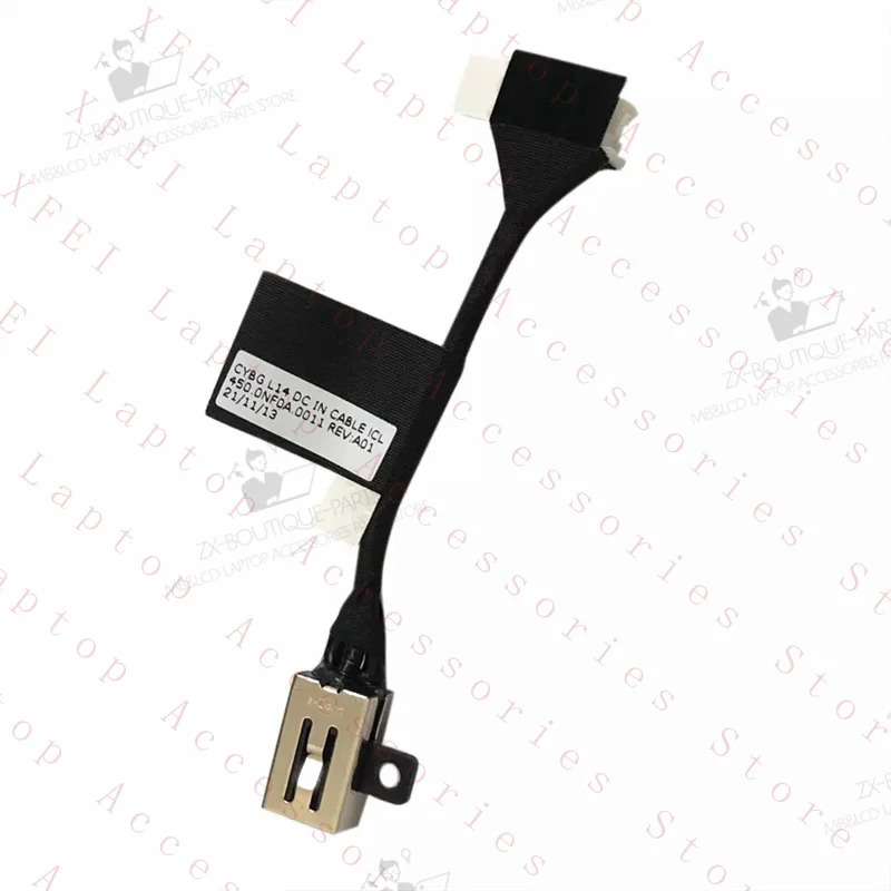 C Dell Latitude 3420 3520 E3420 E3520 CYBGL14 DC IN 케이블 전원 잭 0WJ4CJ새