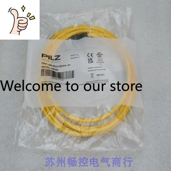2025년형 PILZ PSS67 케이블 M12sf M12sm 포장 380208