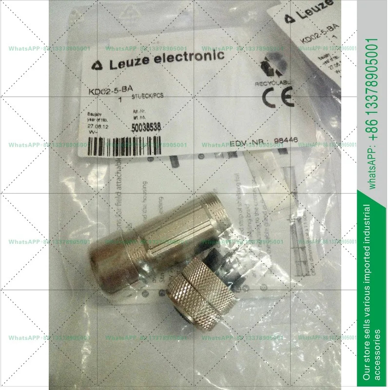 LEUZE 오리지널 M12 케이블 수 암 도킹 KD02-5SA