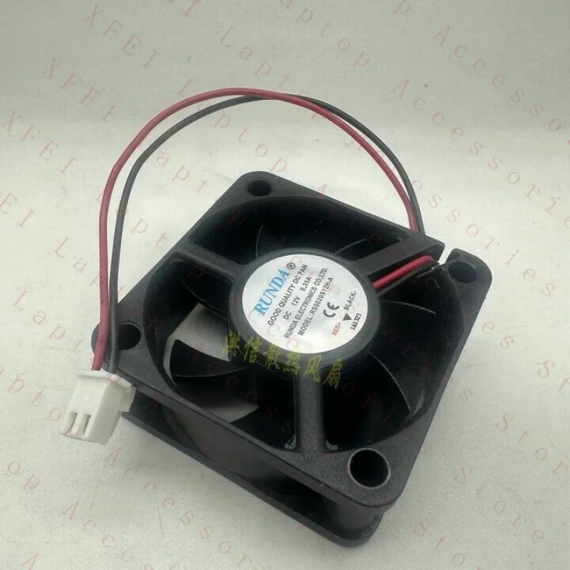C 팬 RS5020S12H-A DC12V 0.35A 5020 5CM 2선식 냉각팬
