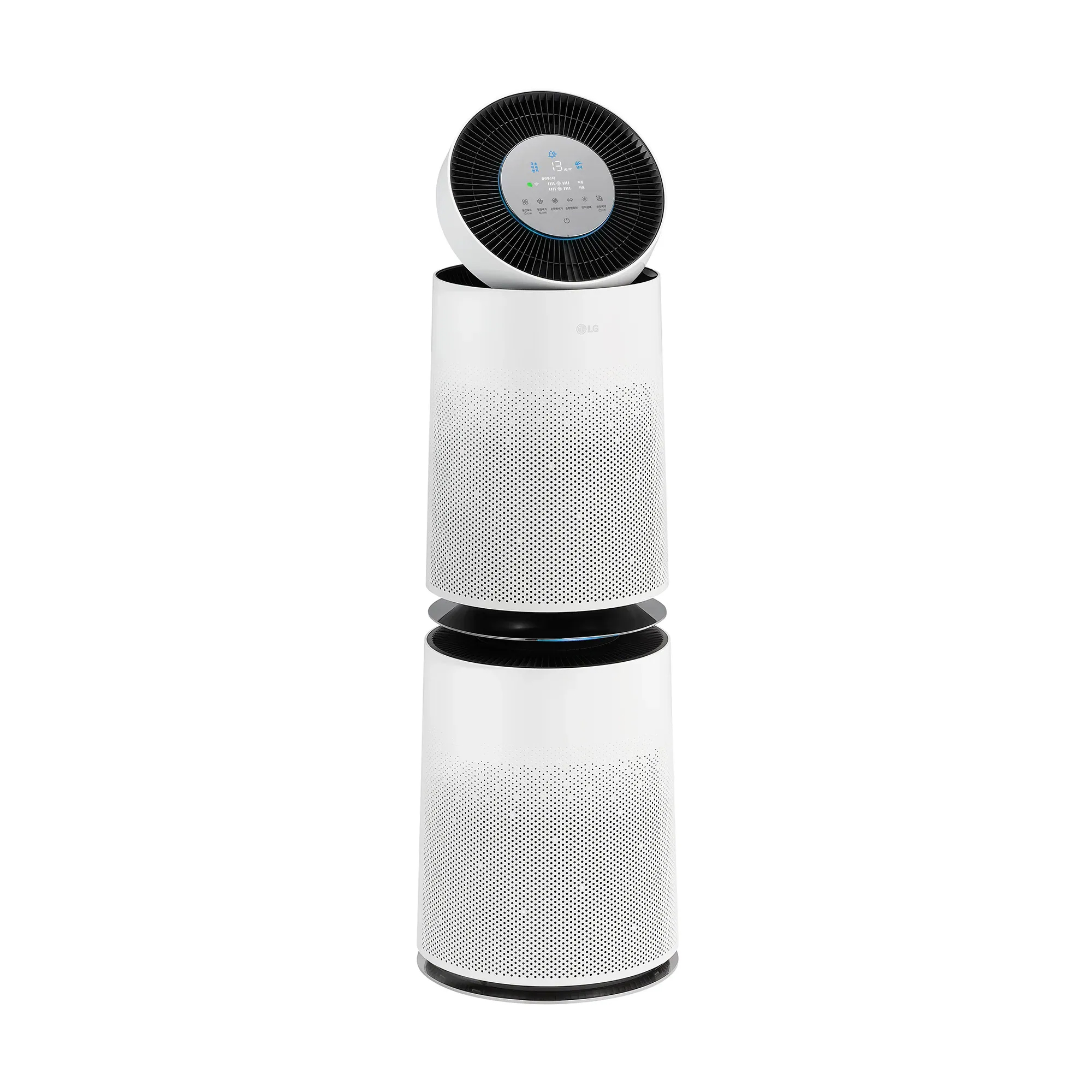 LG 퓨리케어 AI 360 공기청정기 + LG 휘센 오브제컬렉션 제습기 세트 (AS285DWWC + DQ214MEGA) 이미지 8