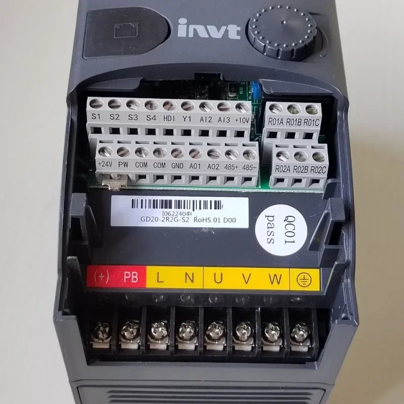 2025.4INVT INVETON 주파수 변환기 GD20-0R7G-S2 단 220V 모터 속도조절기 0R4 1R5G 2R2G